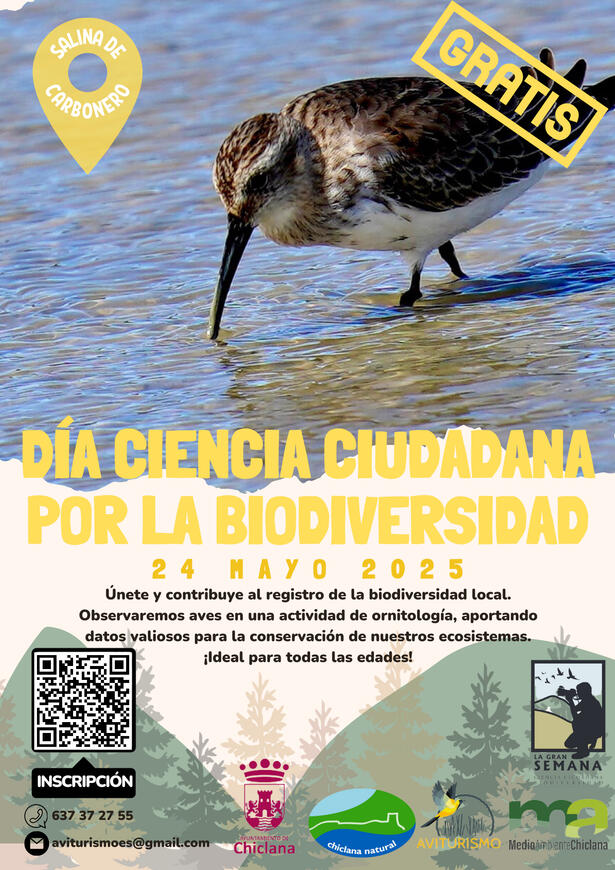 DÍA DE LA CIENCIA CIUDADANA POR LA BIODIVERSIDAD - 24 DE MAYO 2025 -