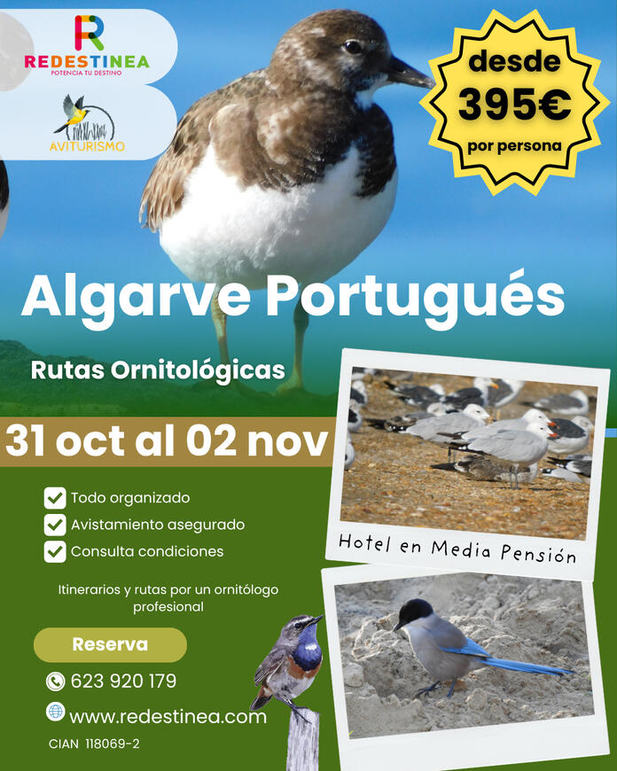 ALGARVE PORTUGUÉS 31 OCTUBRE AL 2 DE NOVIEMBRE