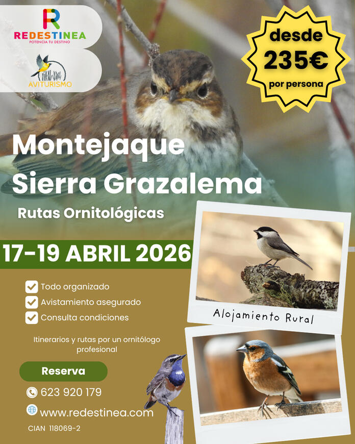 MONTEJAQUE - SIERRA DE GRAZALEMA 17 AL 19 ABROÑ